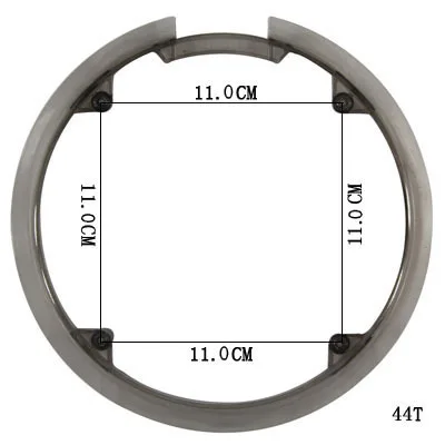 MTB 36 T/40 T/42 T/44 T/46 T/48 T/52 T пластиковая цепочка колеса цепочка на клапане защитное кольцо коленчатый набор универсальная защитная Кепка кривошипная зубная пластина - Цвет: 1