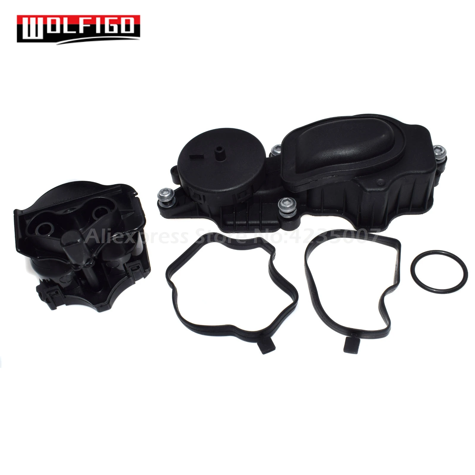 WOLFIGO для BMW E87 E46 E90 E91 E60 E83 118d 318d 320d 520d комплект масляного фильтра с клапаном