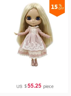 Фабрика blyth кукла загар кожа нормальное тело BL0623 толстые волосы