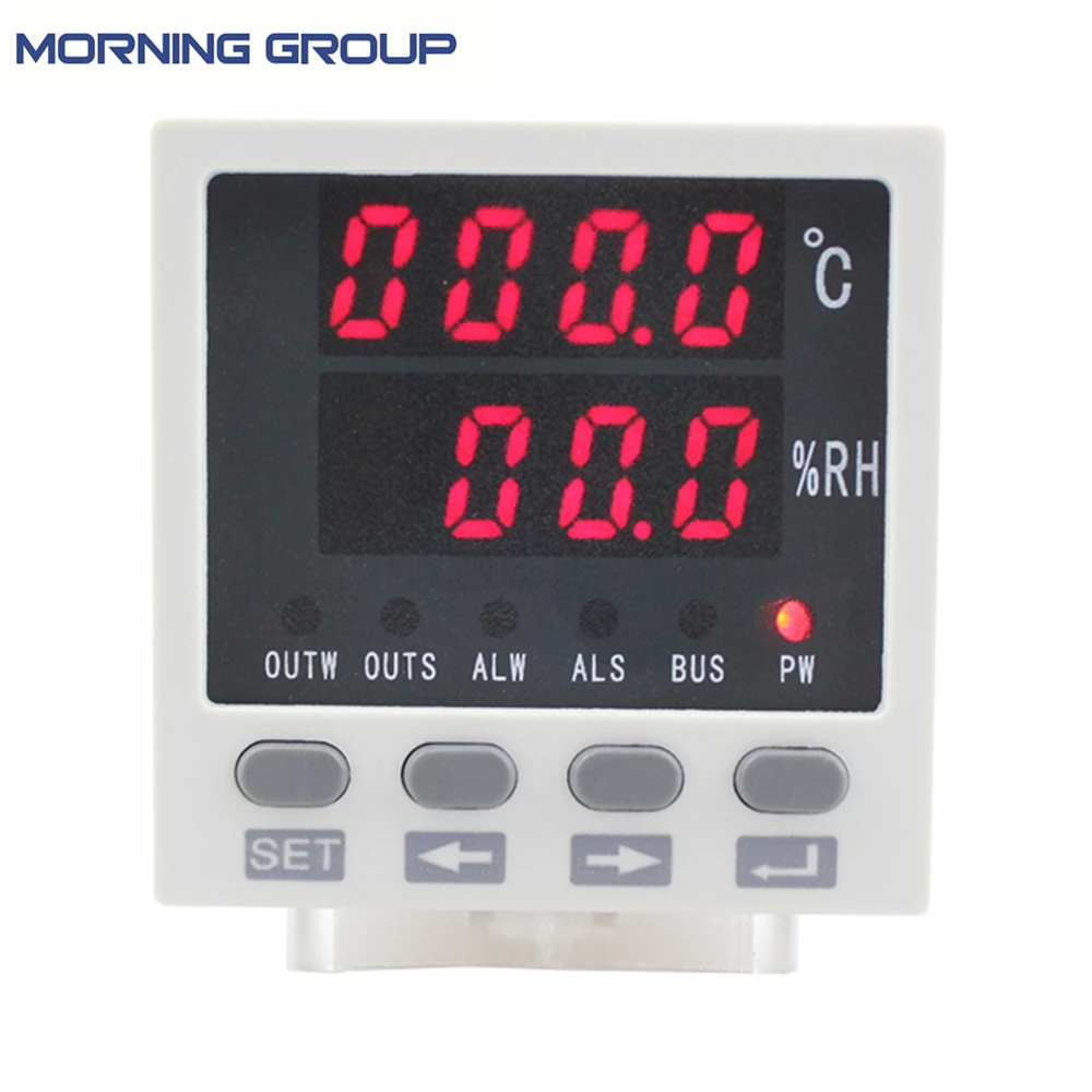 WSK301 48*48 мм AC/DC85 265V светодиодный термометр с цифровым дисплеем и контроллером