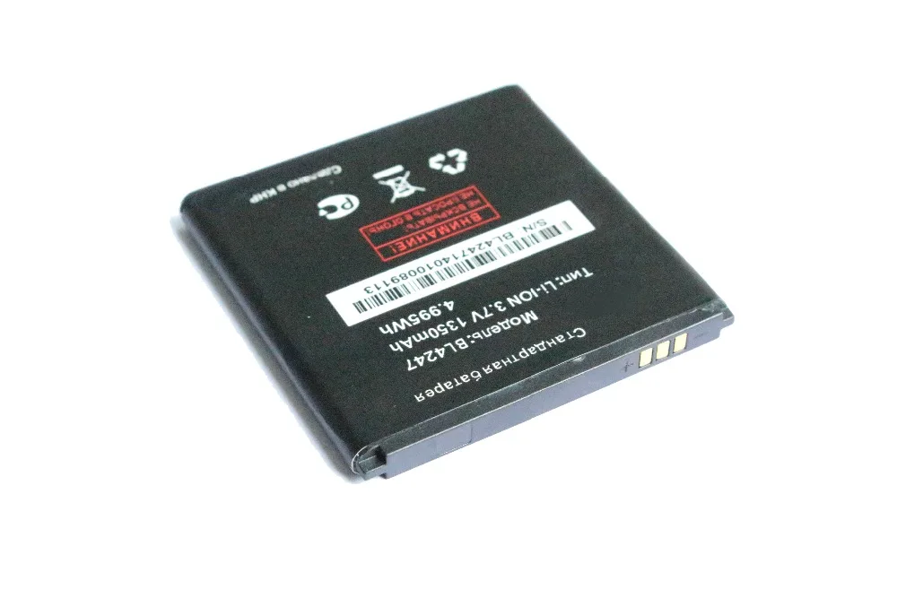 1350 мАч/4.995Wh BL4247 сменный литий ионный аккумулятор для FLY BL 4247 IQ442 Miracle 1 Batterie Bateria Batterij