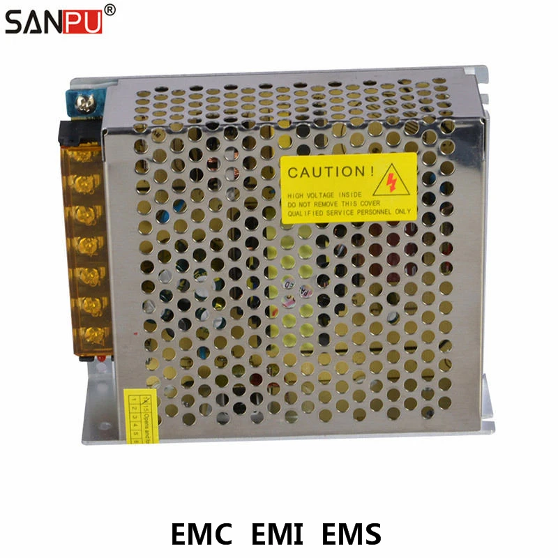 Импульсный источник питания SANPU EMC EMI 120 Вт 12 В 10 А постоянного тока светодиодный