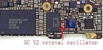 20 шт./лот оригинальный новый для iphone 5S 5C Y2 Кристалл осциллятор логическая плата