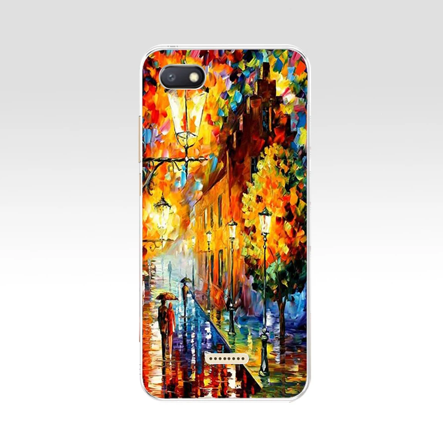 16 16 Xiaomi Redmi 6A case silicone cover 5.45" TPU Cartoon case on for Xiaomi redmi 6a redmi6a coque fundas phone bumper housing - Цвет: 16