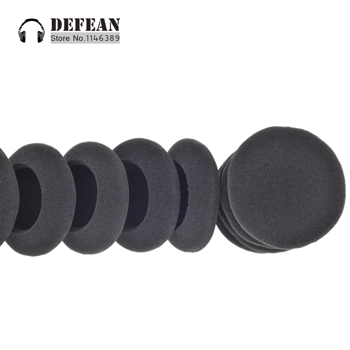 10 шт. черные подушечки для наушников koss pp sp ksc35 ksc75 portapro headphoneFree доставка alistore|foam