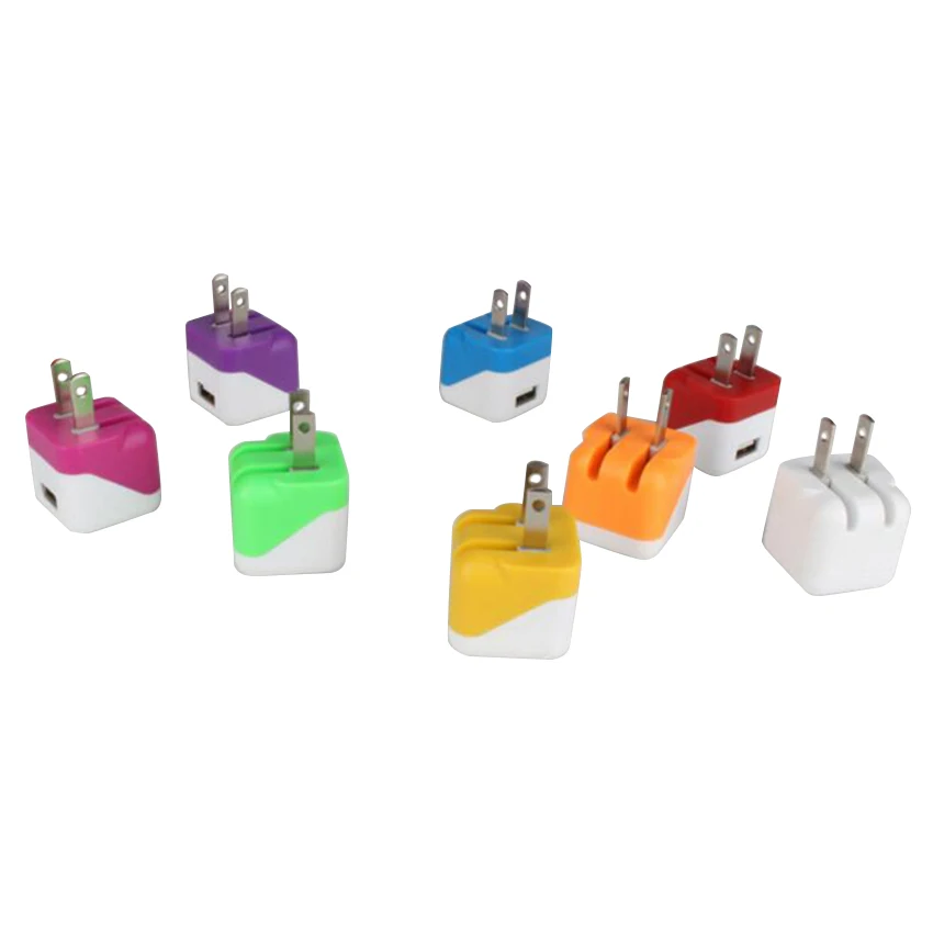 Цветное дорожное настенное зарядное устройство Zerosky адаптер питания с