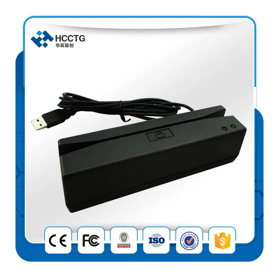Лидер продаж дешевый считыватель магнитных карт Track123 Usb MSR скиммер HCC720|card reader|magnetic
