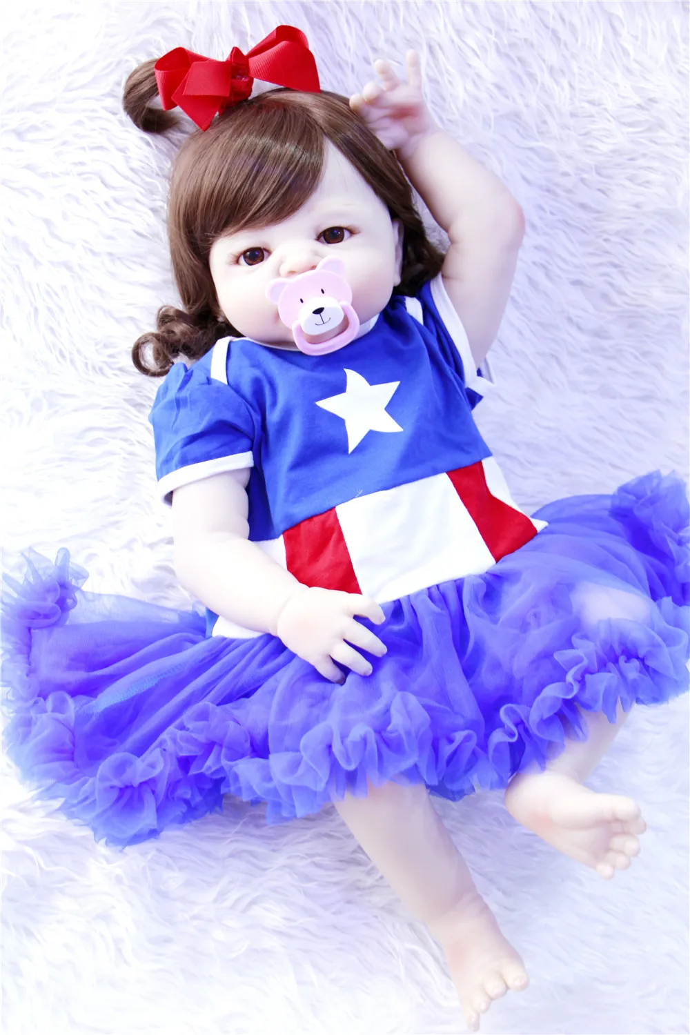 55 см силиконовые куклы Reborn babies bebe realista boneca реалистичные мягкие виниловые для тела