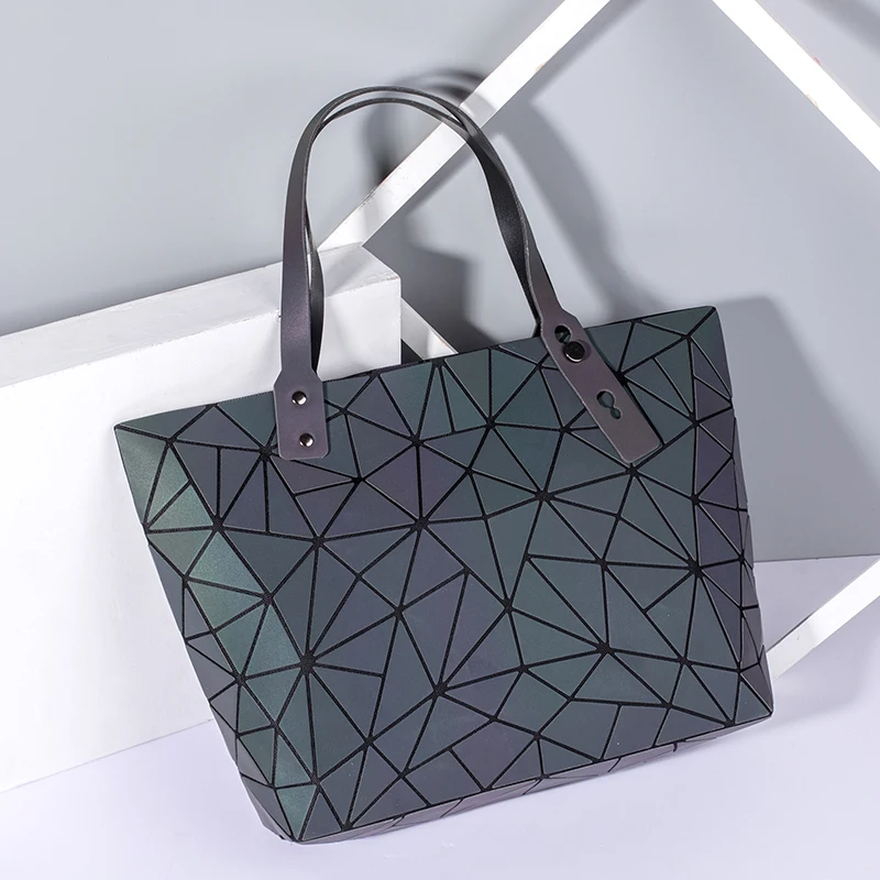Sac a основные новые светящиеся геометрические сумки для женщин 2020 стеганая сумка