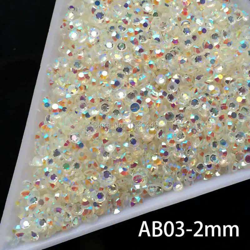 1000 шт./упак. DIY Nail art Jelly resin gold rose лазерный зеленый кристалл ss6 Стразы AB 2 мм стразы с