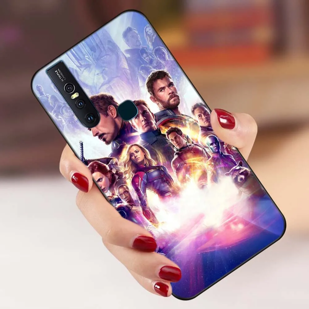 WEBBEDEPP Мстители завершающей ТПУ чехол для vivo Y17 Y53 Y55s Y67 Y75 Y81s Y85 Y89 Y91 Y91C Y95 Y93 V5s V7 V9
