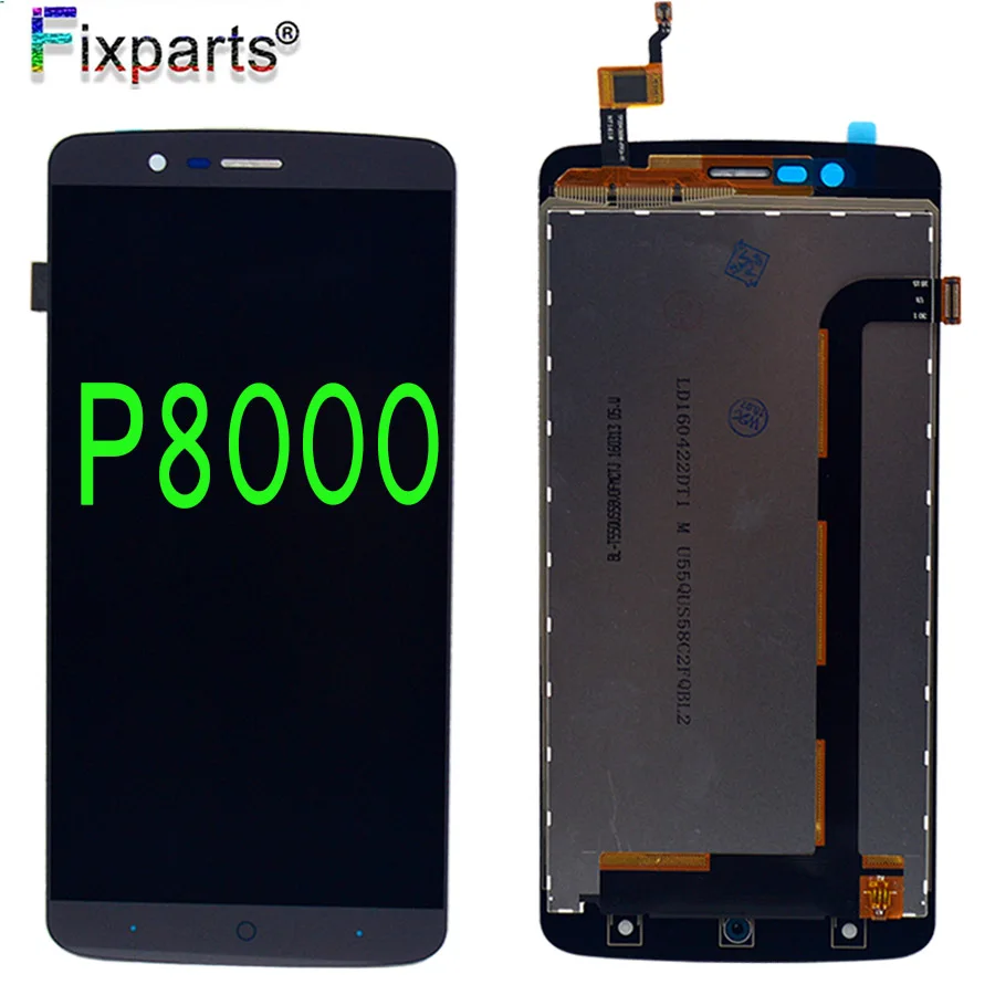 5 &quotдля Elephone P8000 LCD дисплей кодирующий преобразователь сенсорного экрана в сборе