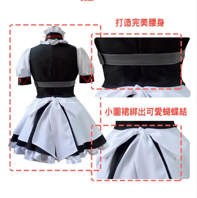 CGCOS Free Ship Cosplay Costume SteinsGate Makise Kurisu Feiris Nyannyan Uniform Halloween Christmas Party | Тематическая одежда и