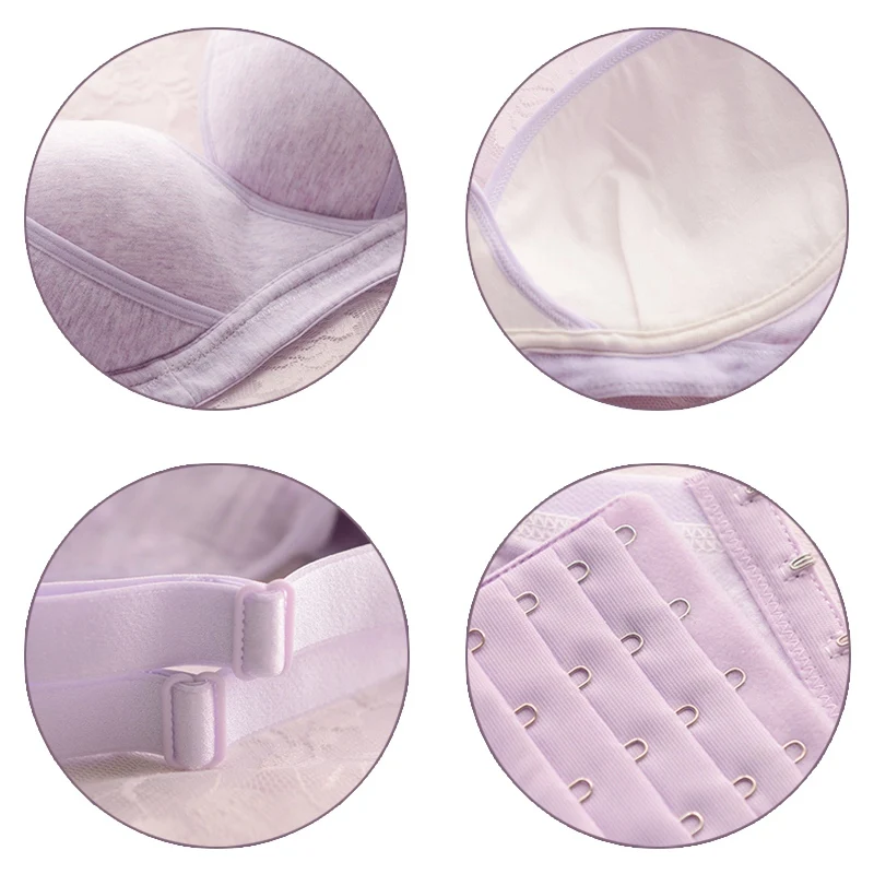 Бюстгальтер для грудного вскармливания беспроводной бюстгальтер беременных