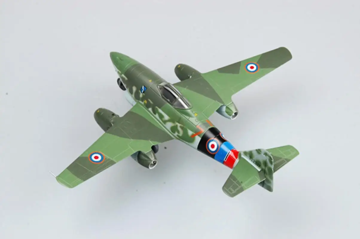 WW2 Немецкий Me 262 A 1a желтый 7 Великобритания захватили самолет без литья под