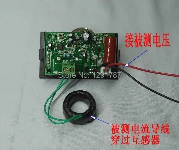 AC 100-300V 110V 220V 0-100A Led Вольт Ампер Измеритель Напряжения измеритель тока Амперметр