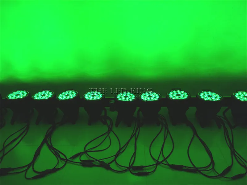 1x12x300 Вт плоский светодиодный светильник 18x15 RGBWA DMX сценический s бизнес-светильник