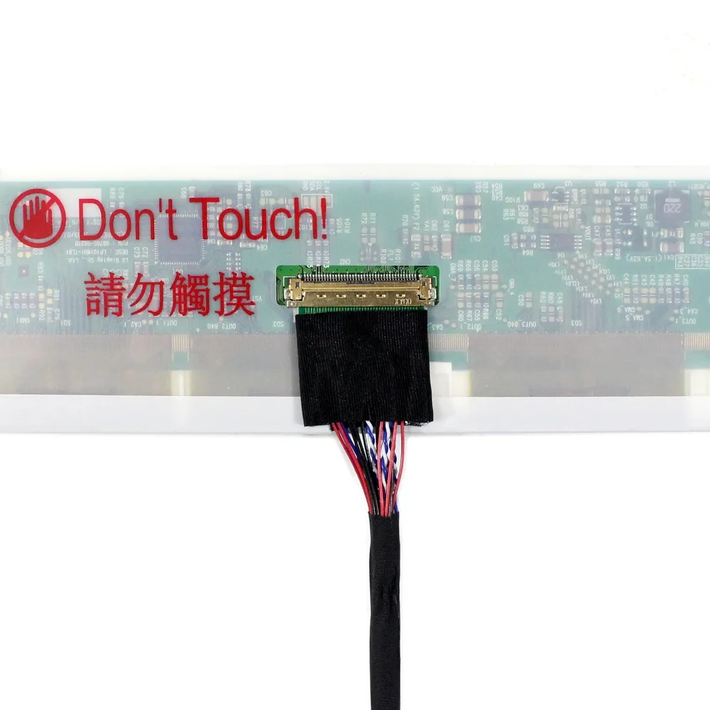 Плата ЖК-контроллера HD MI DVI VGA Audio 10 1 &quot1366x768 ЖК-экран с емкостной сенсорной панелью