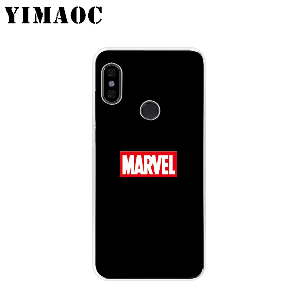 YIMAOC Marvel Iron Superheroes Soft Silicone Case for Xiaomi Mi 9 8 SE 6 6X 5X Mix 2S A2 Lite MiA1 POCOPHONE F1 MAX 3 |