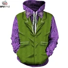 Толстовка с капюшоном для мужчин и женщин Joker, модная толстовка унисекс на осень и зиму, спортивный костюм, Sudadera Hombre, Повседневная Толстовка