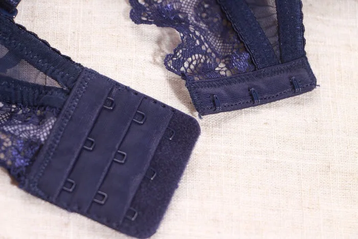 Модная пикантная обувь с кружевами Комплект бюстгальтером пикантные Push-up