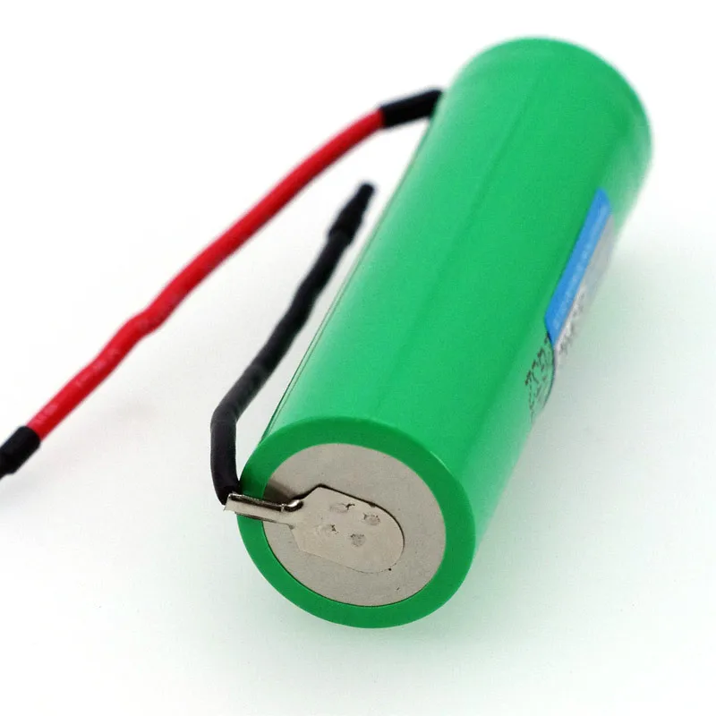 Varicore New 18650 2500mAh Battery INR1865025R 3.6 V Discharge 20A Dedicated Power + DIY Silicone Line |