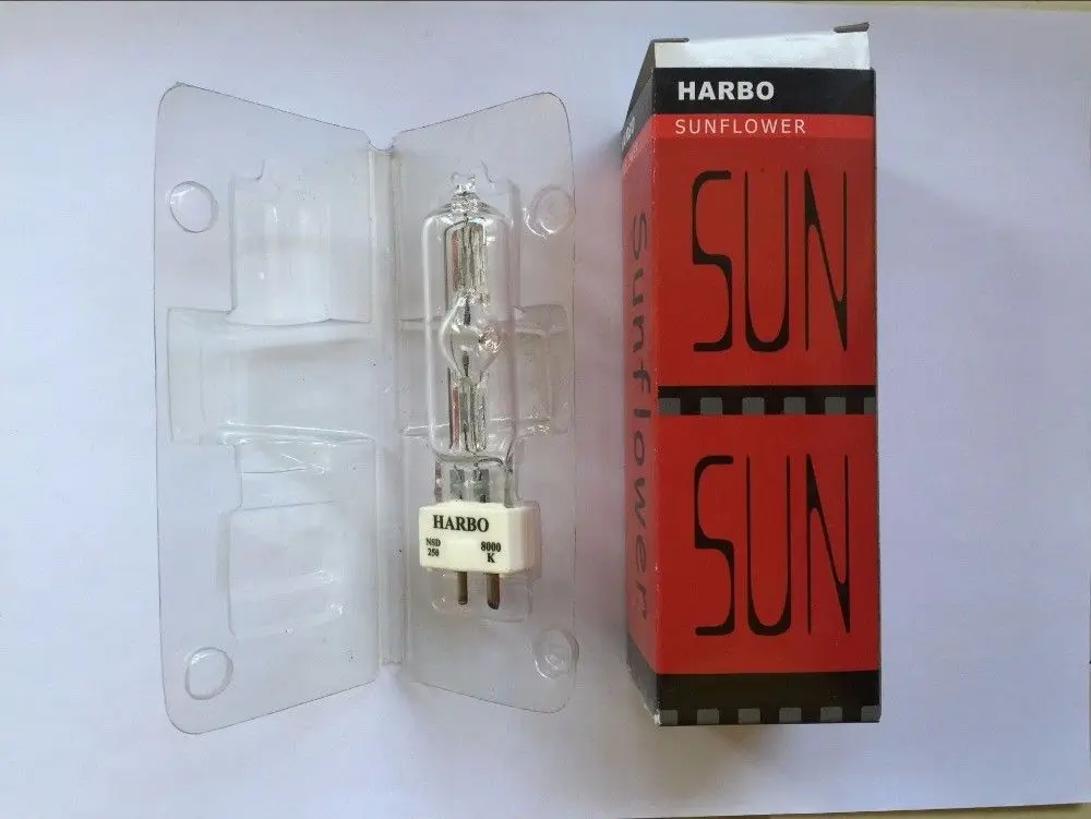 Сценическая Лампа MSD 250/2 MSD250W Watts 90V MSR лампа NSD 250W 8000K металлическая галогенная