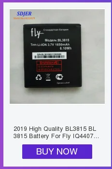 Высокое качество BL3819 батарея для Fly IQ4514 Quad EVO Tech 4 Li-Ion 2000 мАч батарея для мобильного телефона