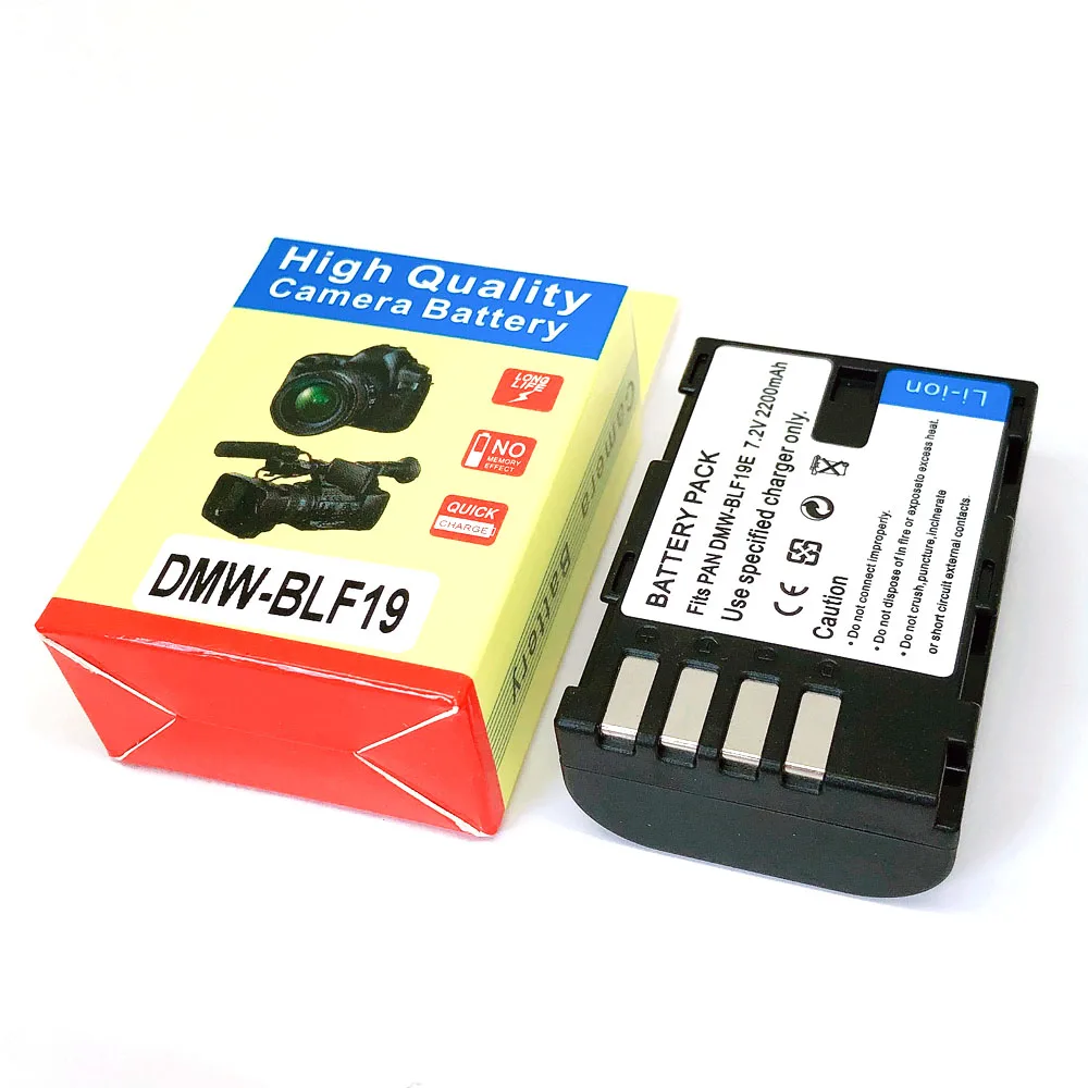DMW BLF19 BLF19E BLF19PP ДМВ Батарея для цифрового фотоаппарата Panasonic Lumix DC G9 DMC GH3 GH4 GH5 GH3K