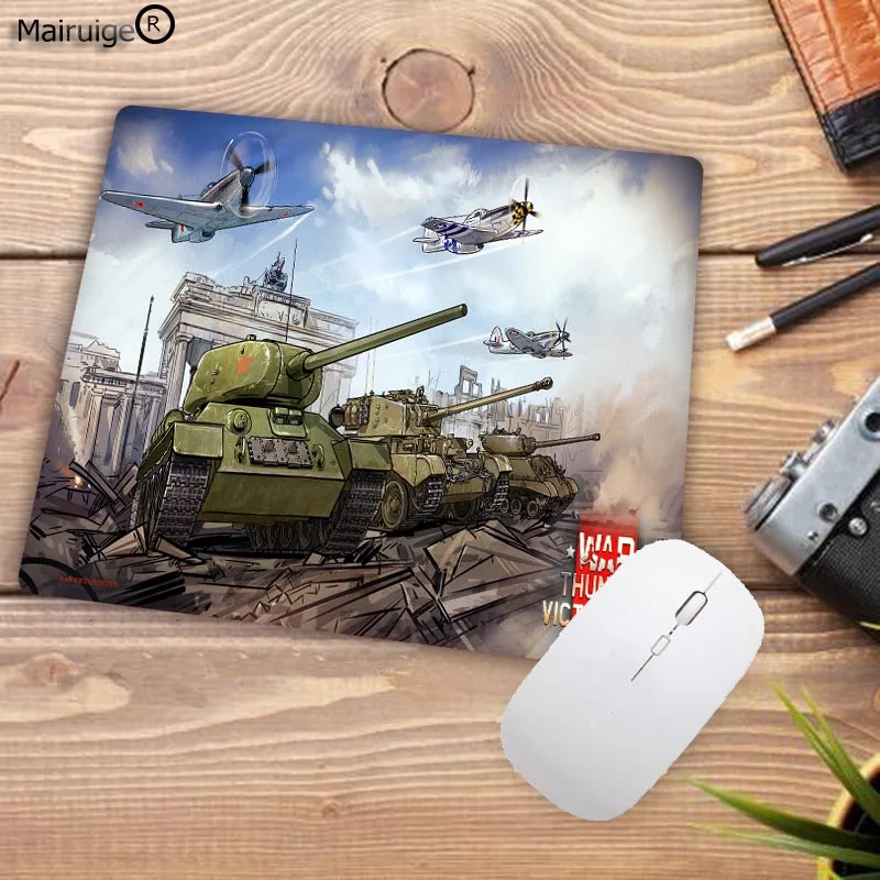 Игровой коврик для мыши Mairuige с принтом Война грем и мир танки размер 180*220*2