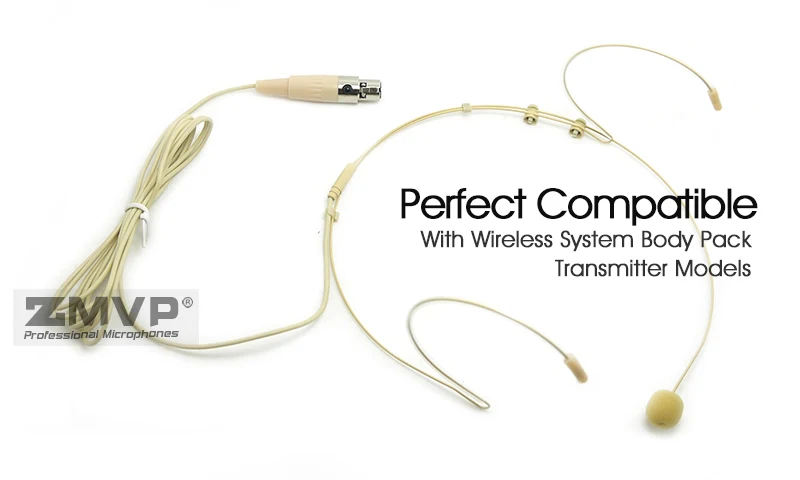 3 шт. гарнитура головной убор профессиональный конденсаторный микрофон мини 4pin XLR