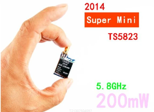 Skyzone Super Mini 7 3g 5 8G 32Ch 200mW A/V передатчик модуль (TX) TS5823/RP SMA jack Бесплатная
