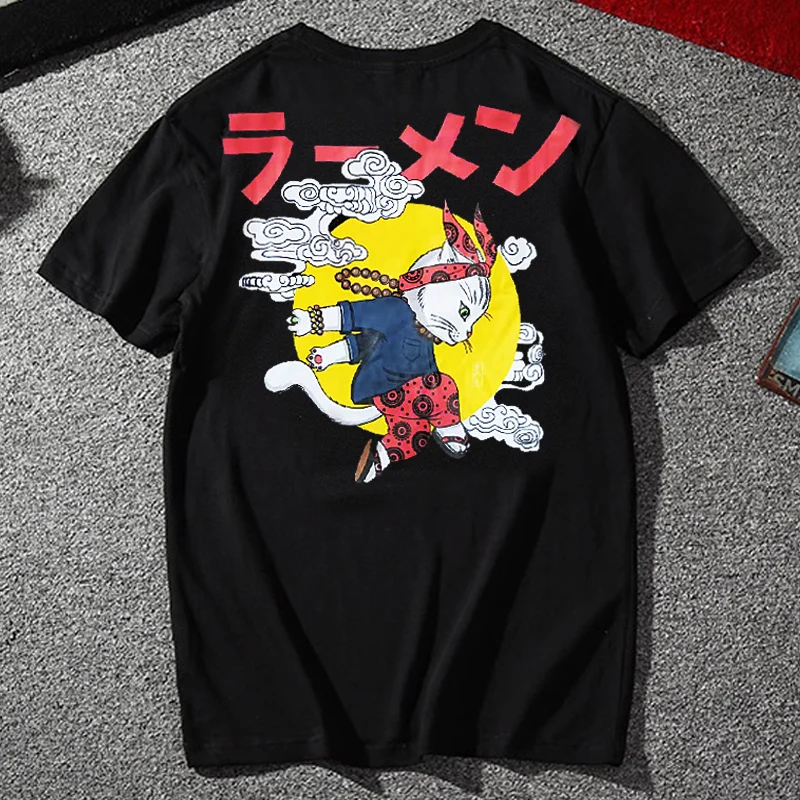 Harajuku Мужская футболка размера плюс 9XL 8XL 7XL 6XL хлопковая Футболка с мультяшным