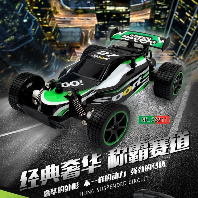 

RC car waterproof Break-resistant 1:20 charging children puzzle racing high-speed cross - country remote control toy car