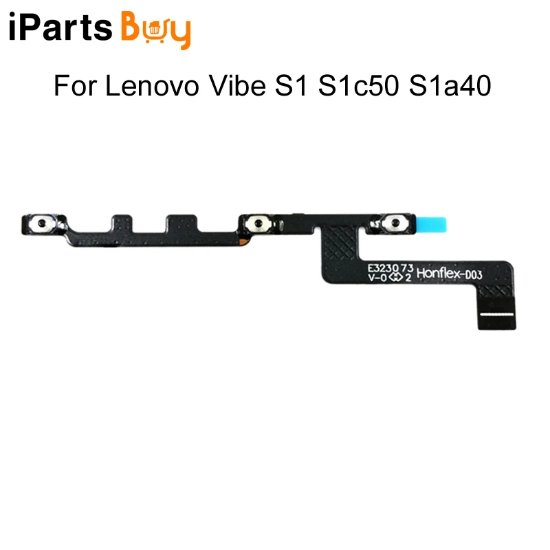 Кнопка питания iPartsBuy и громкости гибкий кабель для Lenovo Vibe S1 S1c50 S1a40/Vibe P1 P1C58 P1C72 P1A42/