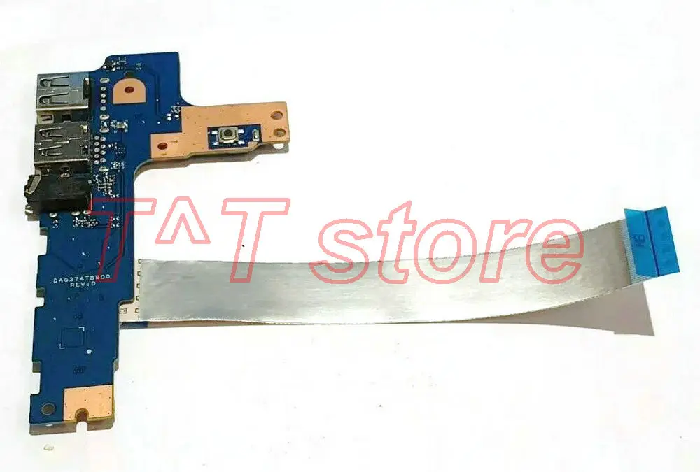 Оригинал для HP PAVILION 17-AB 17-AB051SA серия POWER BOTTON переключатель USB аудио с кабелем DAG37ATB8D0