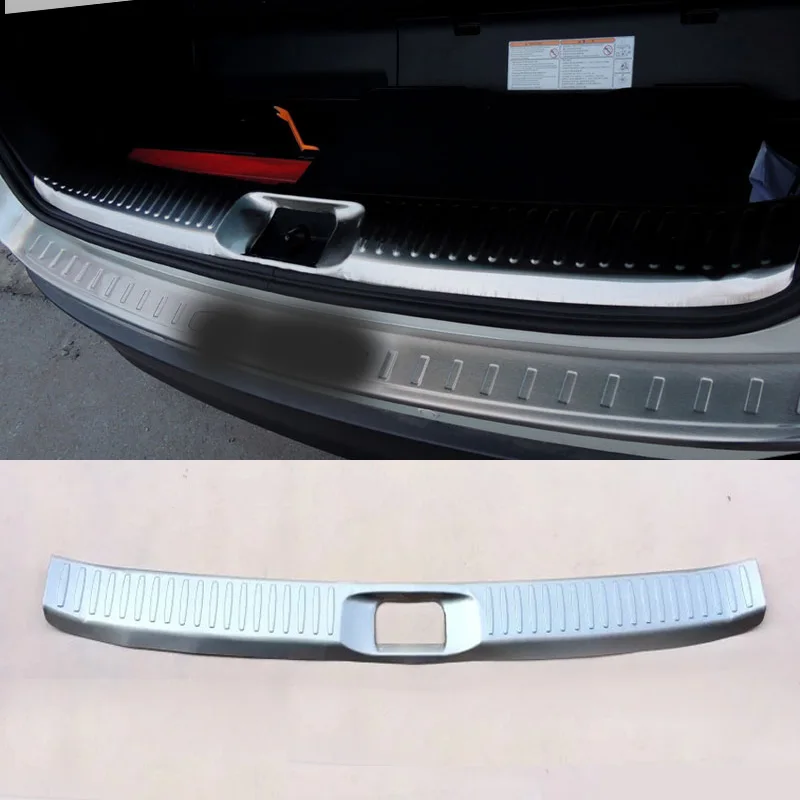 

Fit For Toyota Highlander 2014 2015 Inner Rear Bumper Protector Sill Cover Trim Stainless Steel Interior Car Mouldings 1PC/SET