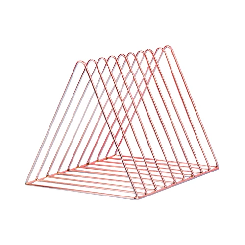 Pink Офисная Книжная полка, журнал, книга, документы, дисплей, органайзер, газета, стенд, держатели для хранения, стойка, домашний декор, аксессуары, принадлежности - Цвет: Pink