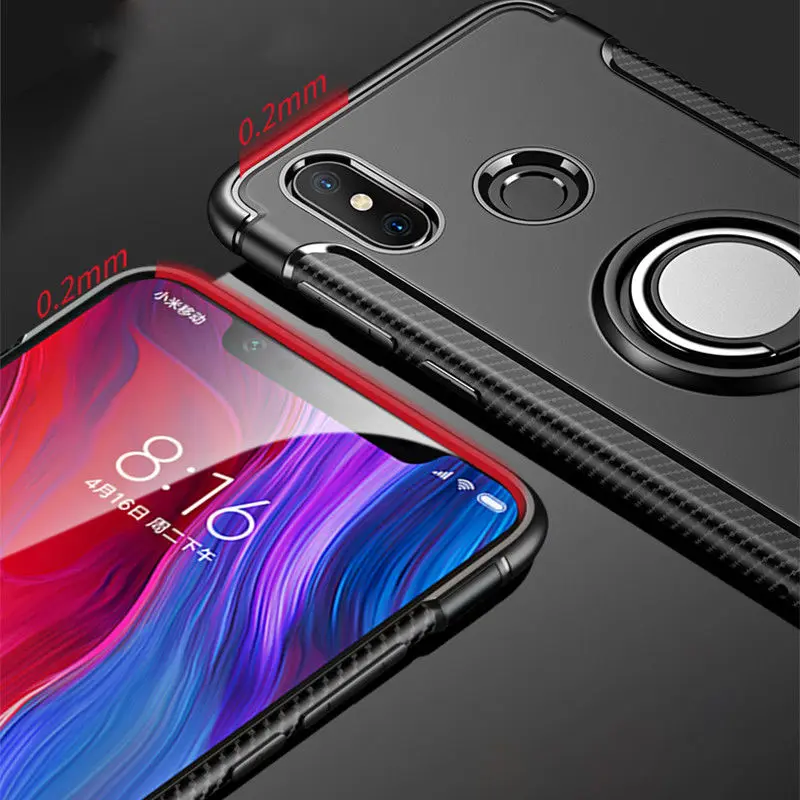 Case For Xiaomi Redmi Note 7 6 5 4X 5A Pro Prime 4 4A Plus S2 Covers Mi 9 8 se lite 5X 6X 3 Cases Ring Magnet |
