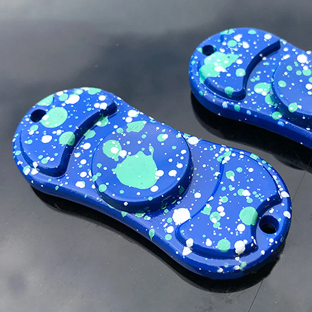 Камуфляж звездное небо сплава ручной Spinner карман Непоседа руку игрушка EDC пальцев