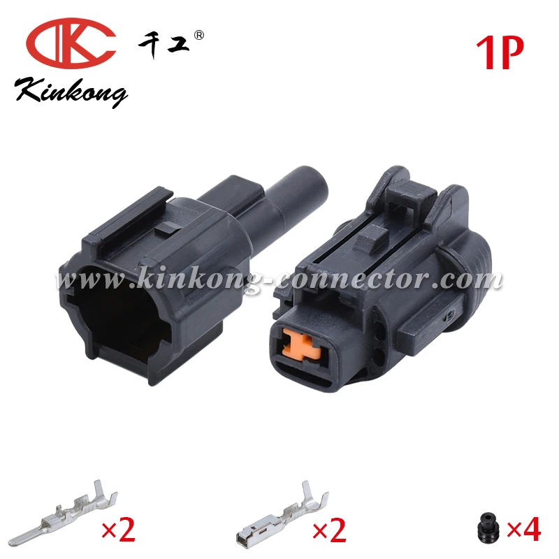 Sumitomo 6185 0551 6918 1773 0862 1 штырьковый черный штекер и гнездо PBT герметичный