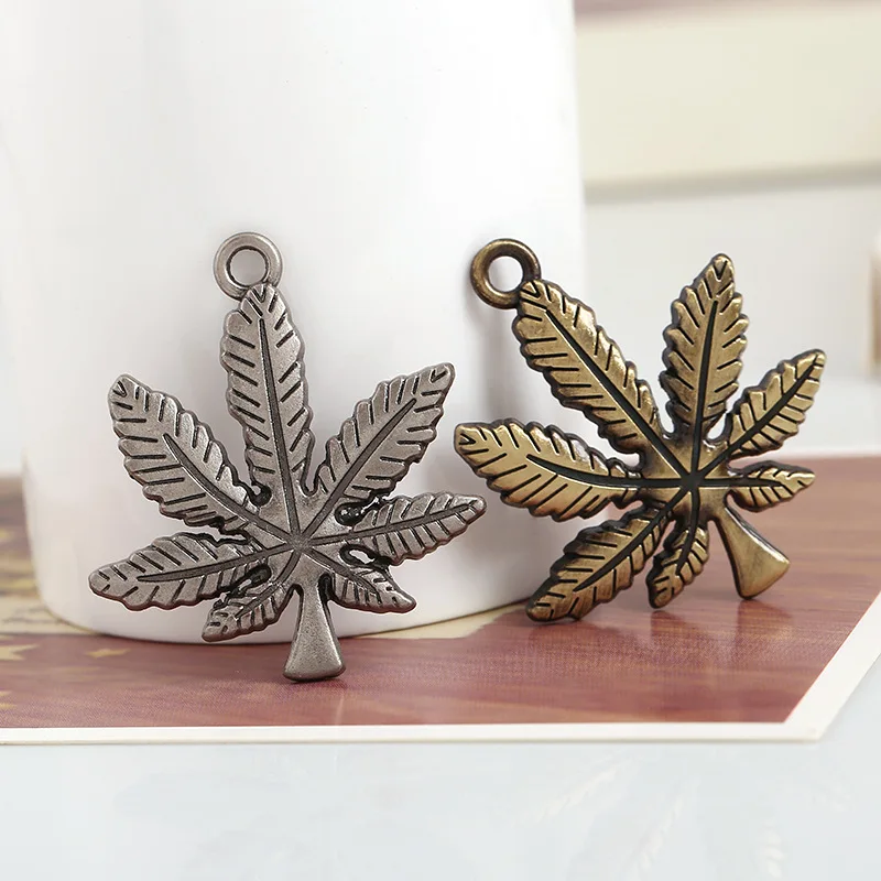 DIY Ручная работа винтажное Ретро панк кленовый лист оптовая продажа для мужчин и