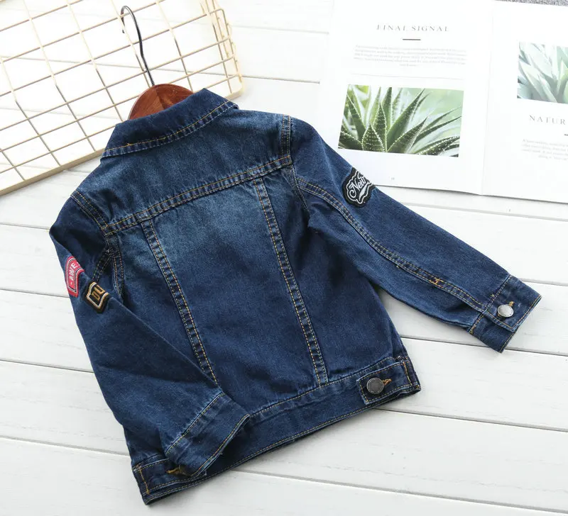 Куртки для маленьких мальчиков и девочек модная детская мотоциклетная куртка