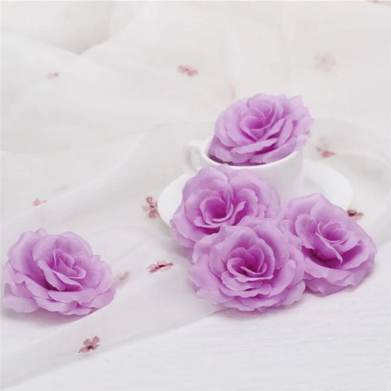 5 pcs Rose Artificial Flower Simulation Cheap Fake Flowers for wedding party Home Decor Bead curtain/ flower basket decor | Дом и сад