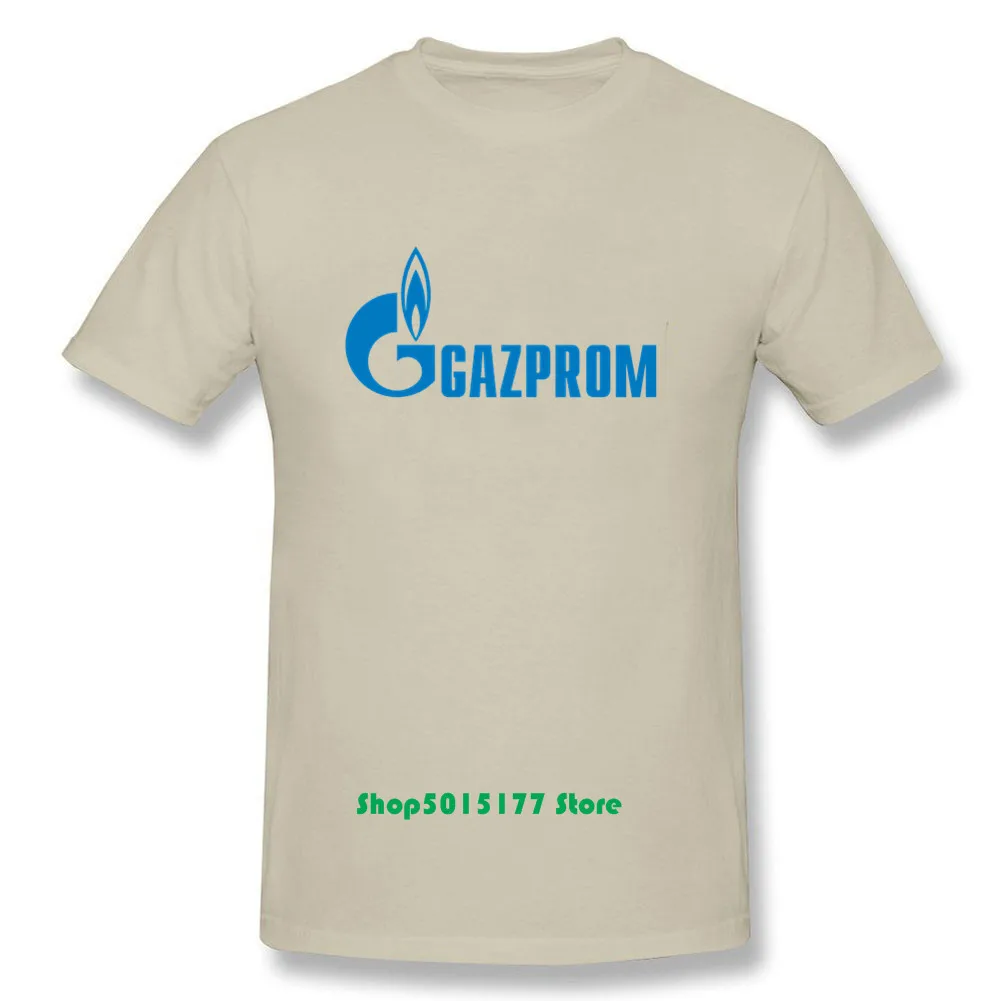 Seven Sisters Oil Giant футболка Gazprom мужская белая в русском стиле с изображением