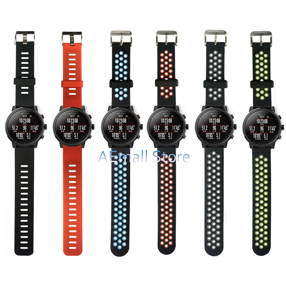 Купон $6 Xiaomi Huami Amazfit Stratos 2 Английская версия Смарт часы с gps PPG монитор сердечного