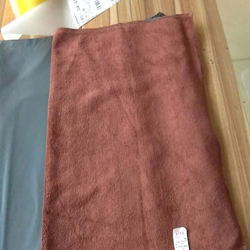 brown Банное полотенце из микрофибры, полотенце для лица s для взрослых, однотонное мягкое супер абсорбирующее быстросохнущее полотенце для ванной - Цвет: brown