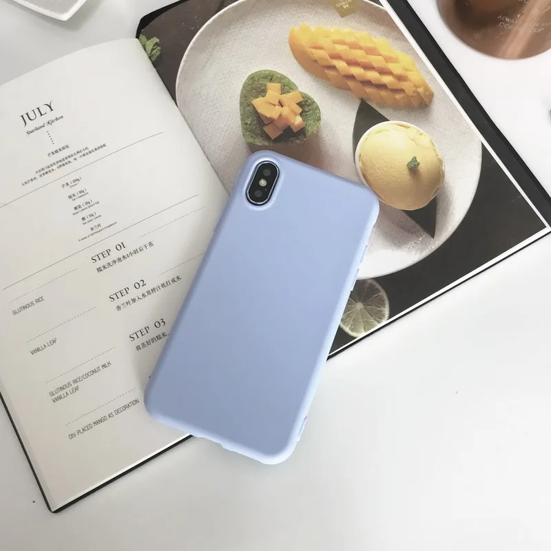 Чехол Netarlier для iPhone X 10 5 8 дюйма матовый простой яркий высококачественный