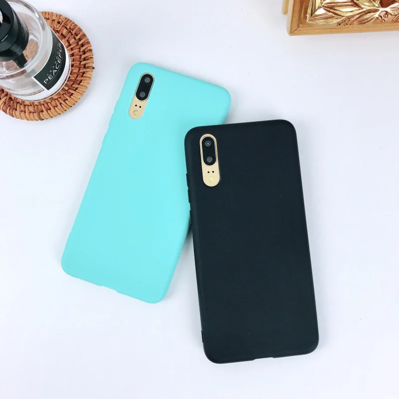 Fashion Soft Back Matte Color case for Xiaomi 6 5s plus Mix 2 2s 5c TPU Silicone Cover on Redmi Note 5 Y1 lite 4X Coque |