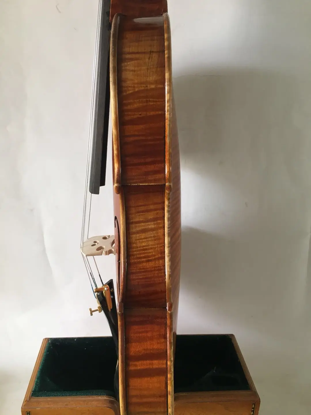 4/4 Размер скрипка модель stradi 1715 цельный задник клен № 6